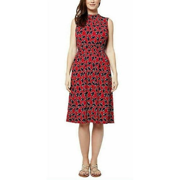 LEOTA Ladies' Aria Dress - Red - Medium NWT - Picture 1 of 4